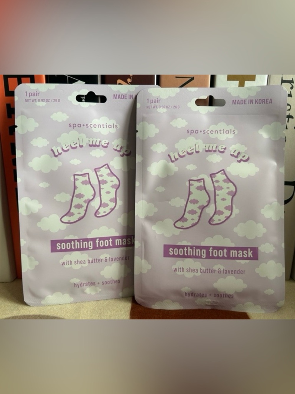 💎 NEW 💎 Heel Me Up Soothing Foot Mask - Lavender & Shea Butter 💎